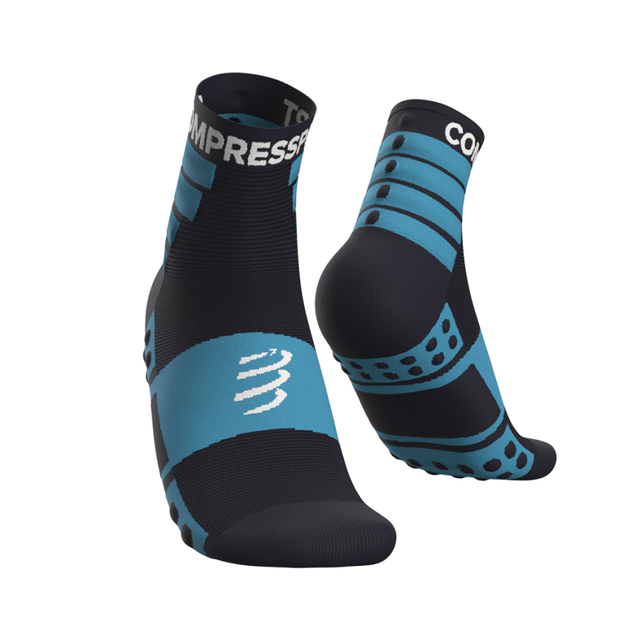 COMPRESSPORT 2-PACK SOCKS (ΜΠΛΕ) 35-38