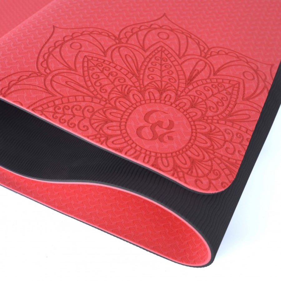 TWO-TONE T.P.E. YOGA MAT