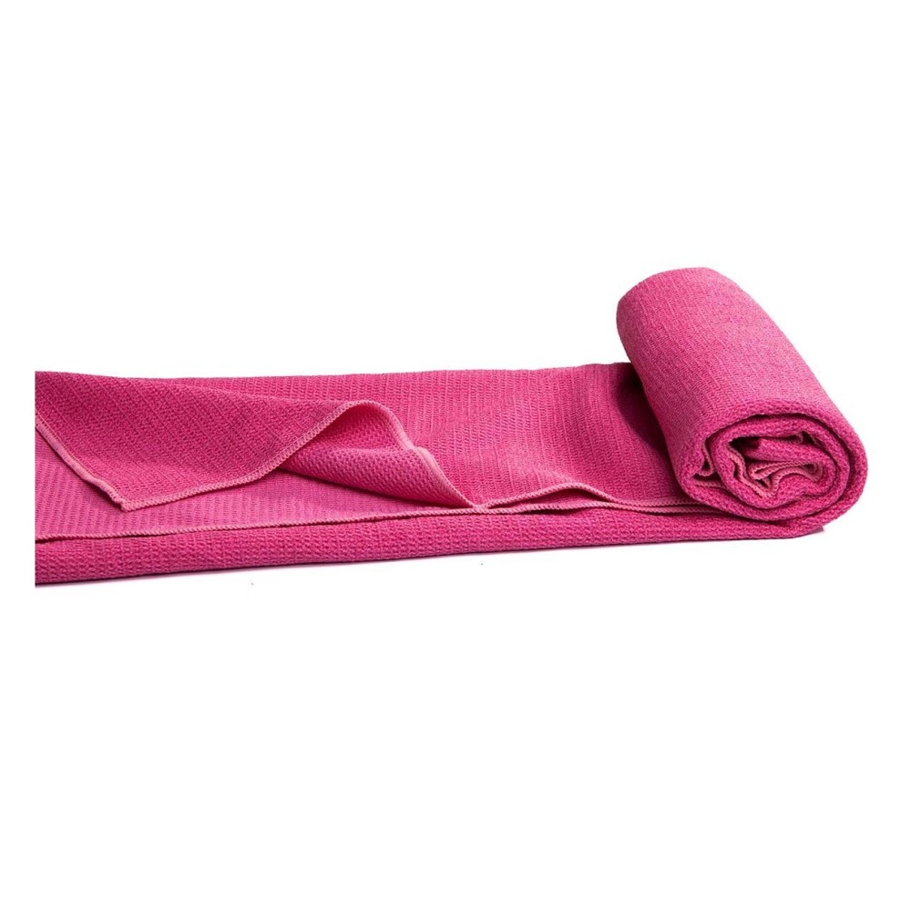 COMFORT YOGA TOWEL -FUCHSIA
