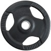 OLYMPIC BLACK RUBBER PLATE  10 kg