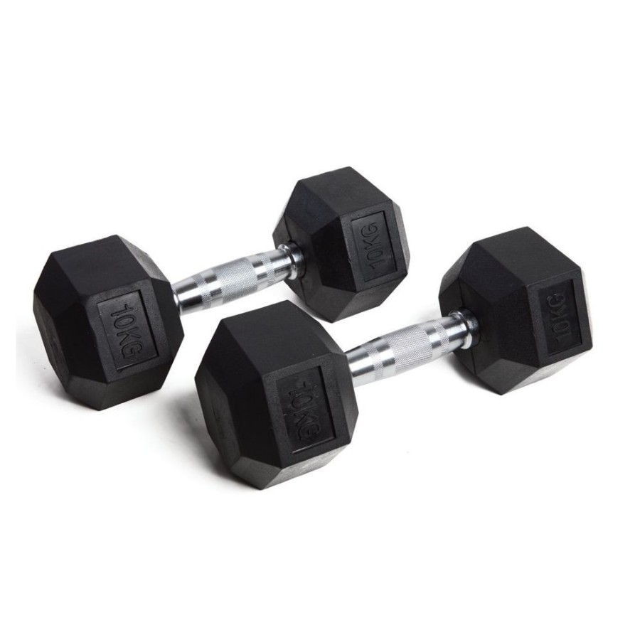 HEXAGONAL DUMBELLS 2x12,5kg