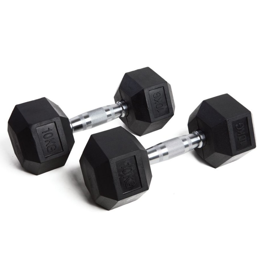 HEXAGONAL DUMBBELLS 2 x 22,5kg
