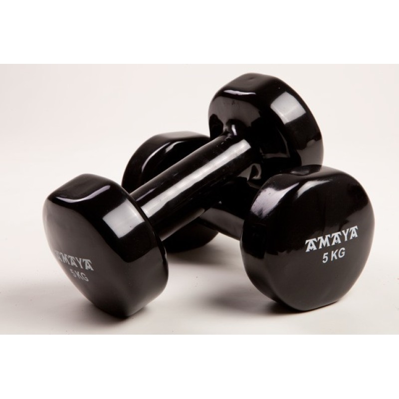 VINYL DUMBBELLS 2 x 5kg