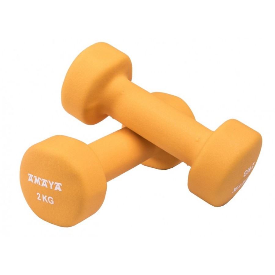 Dumbbells - Neoprene dumbbells 2 x 2 kg