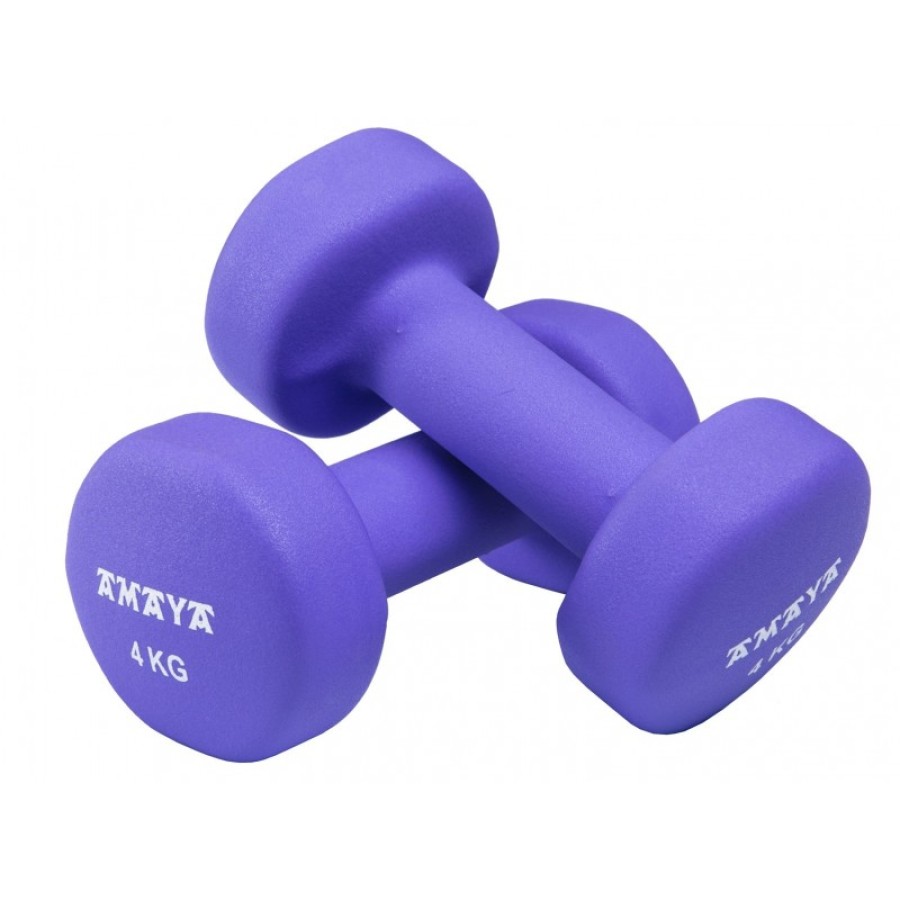 Dumbbells - Neoprene dumbbells 2 x 4 kg