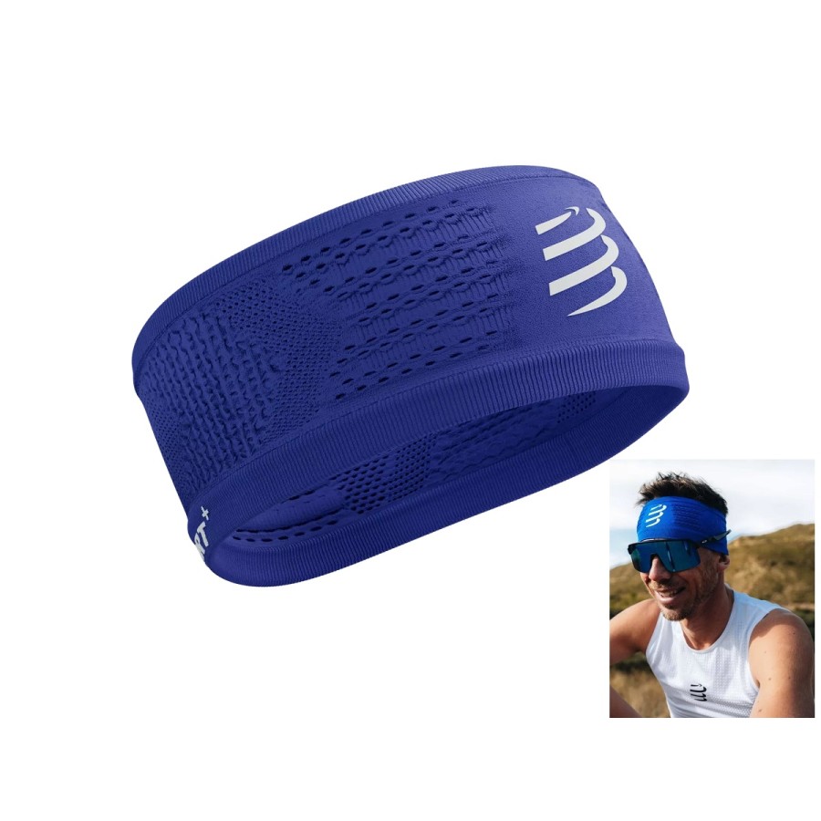 COMPRESSPORT HEADBAND - (DAZZ BLUE)