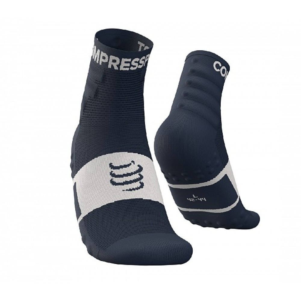 COMPRESSPORT 2-PACK SOCKS (BLUE // WHITE) T1/35-38