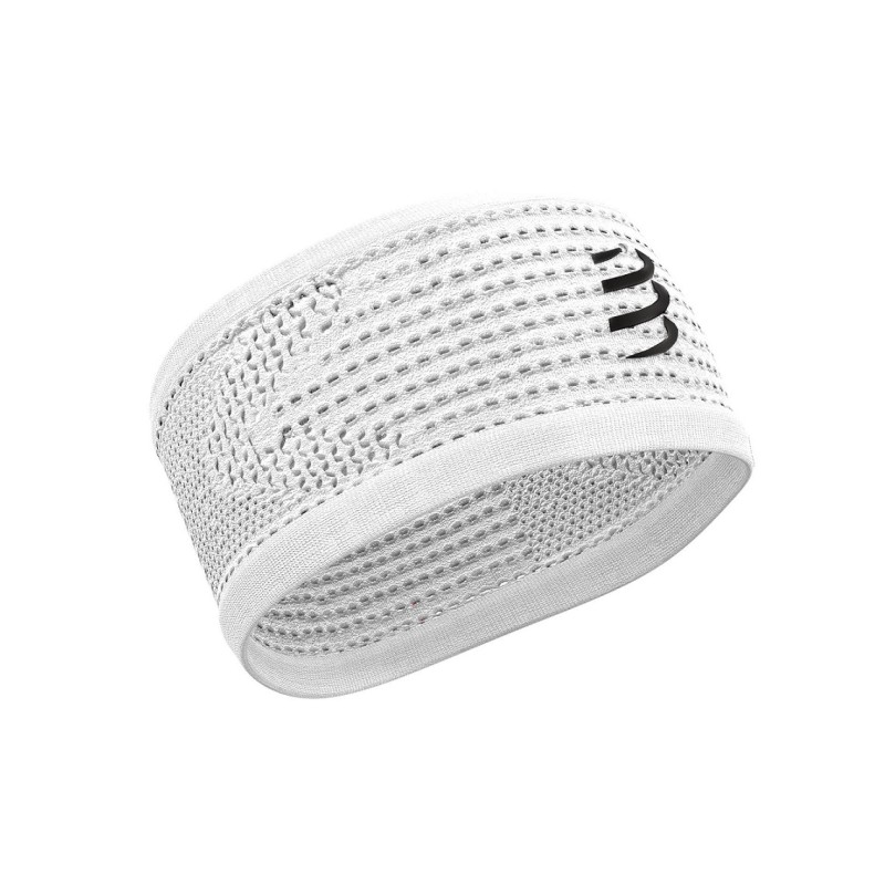 Compressport Headband - (WHITE BLACK)