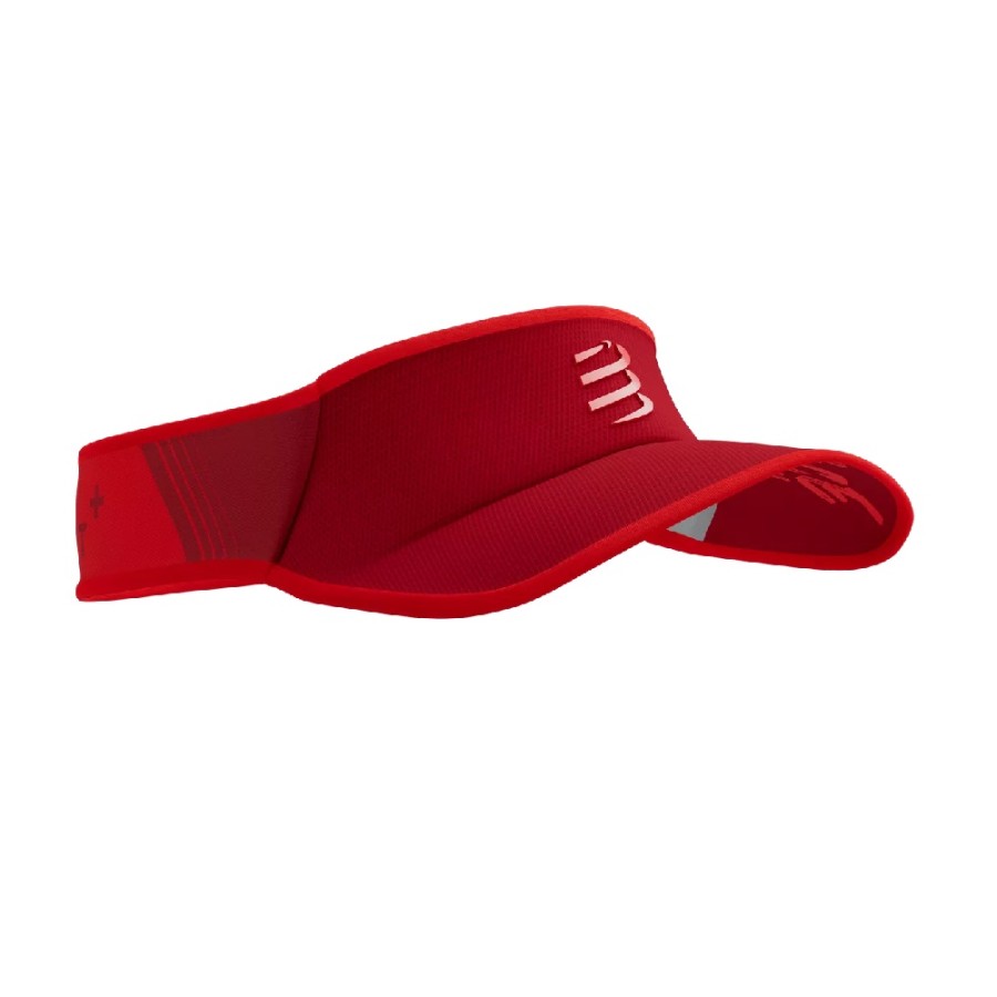 Compressport ULTRALIGHT Visor (SAMBA RED)