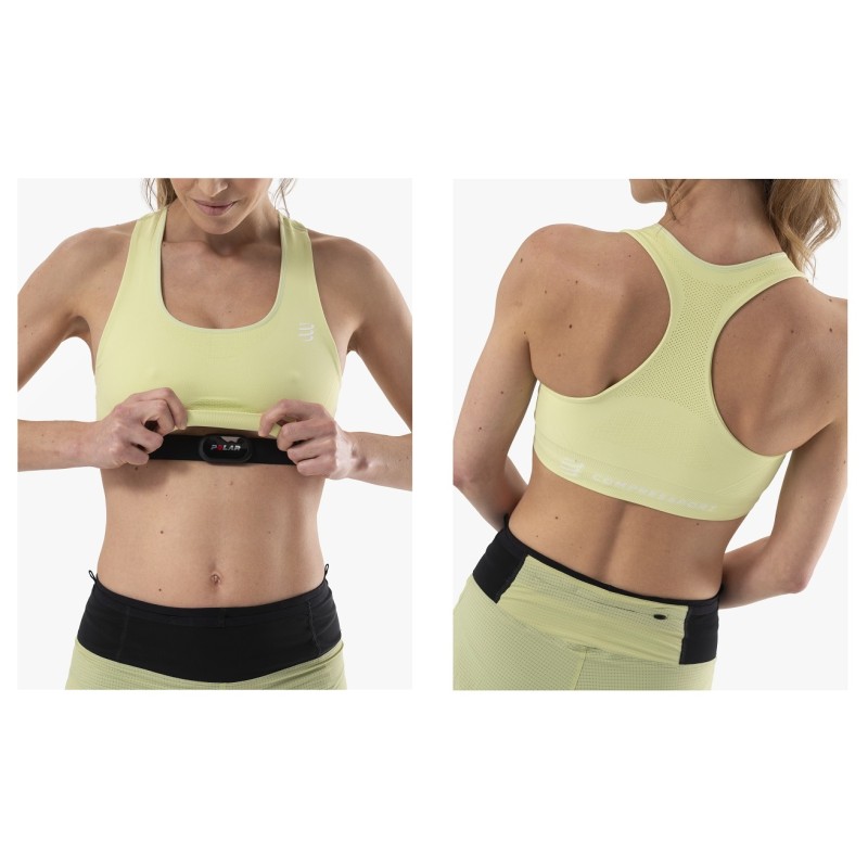 Feelfree Seamless Bra - Shadow Lime M - MEDIUM