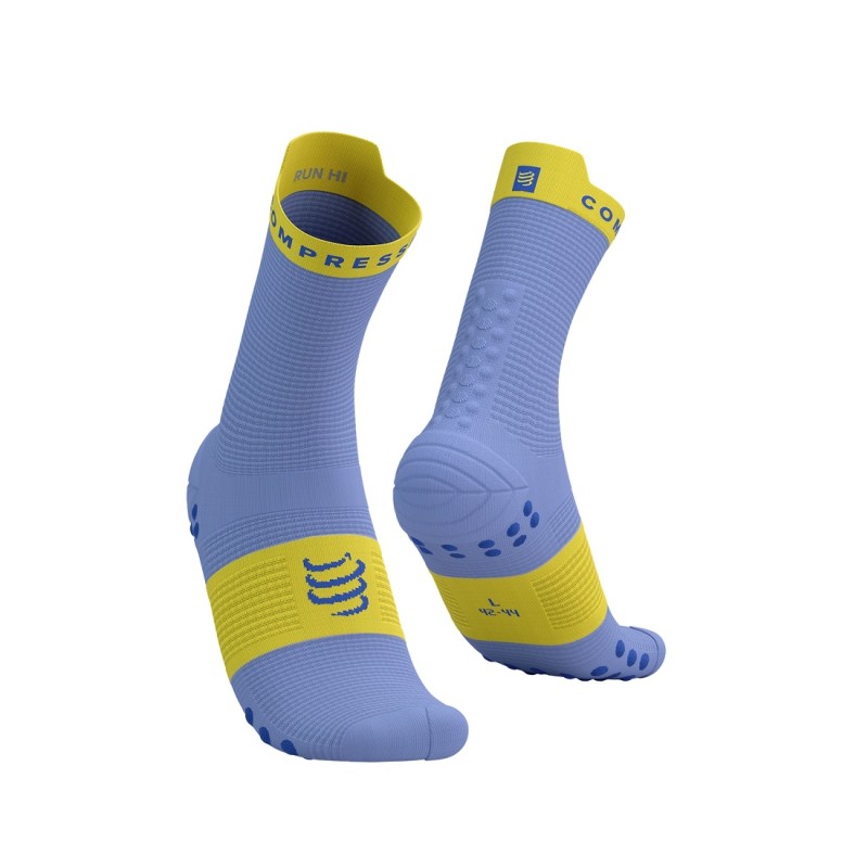 COMPRESSPORT PRO RACING SOCKS V4.0 RUN HIGH - JACARANDA T3 / 42-44