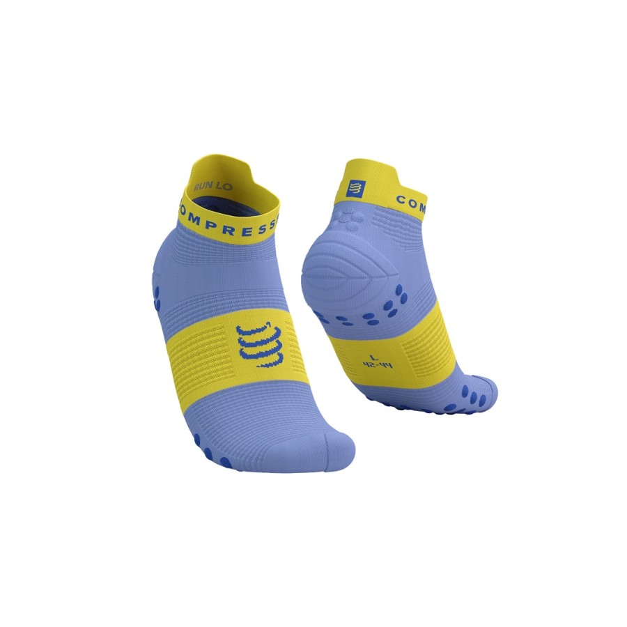 COMPRESSPORT PRO RACING SOCKS V4.0 RUN LOW - JACARANDA T4 / 45-48