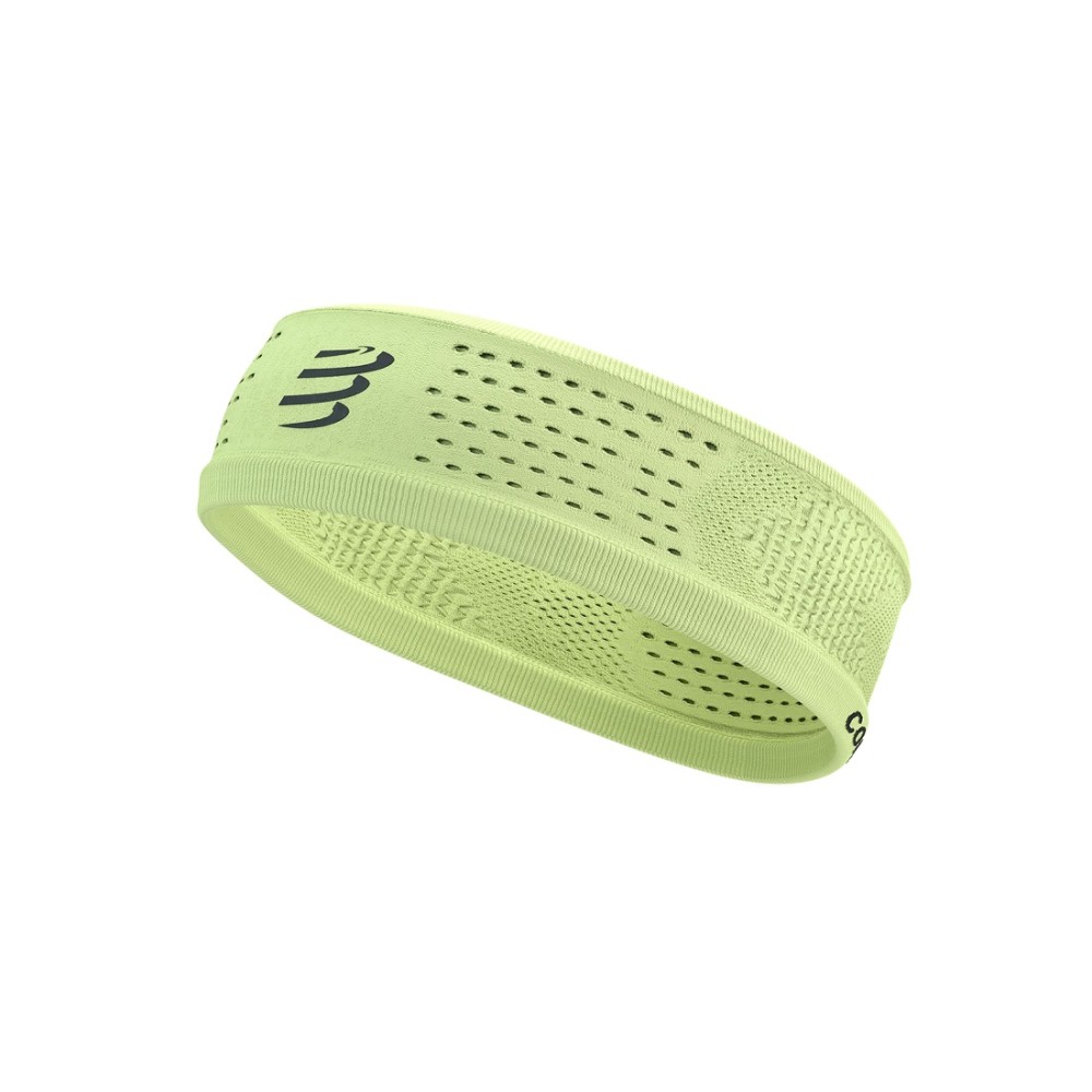 Compressport Thin Headband - SHADOW LIME