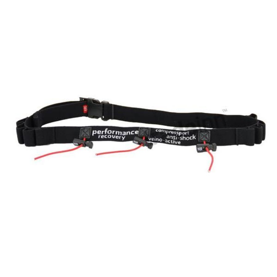 RACE BELT (NUMBER+GEL) - (ΜΑΥΡΗ)