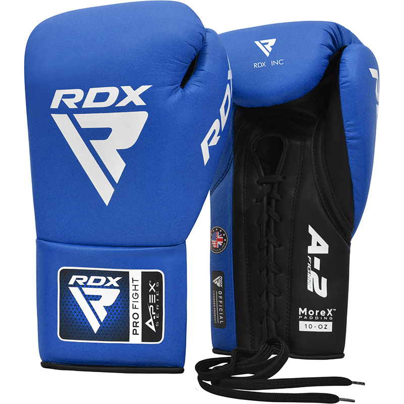 BOXING GLOVES PRO FIGHT APEX A2 BLUE-10oz