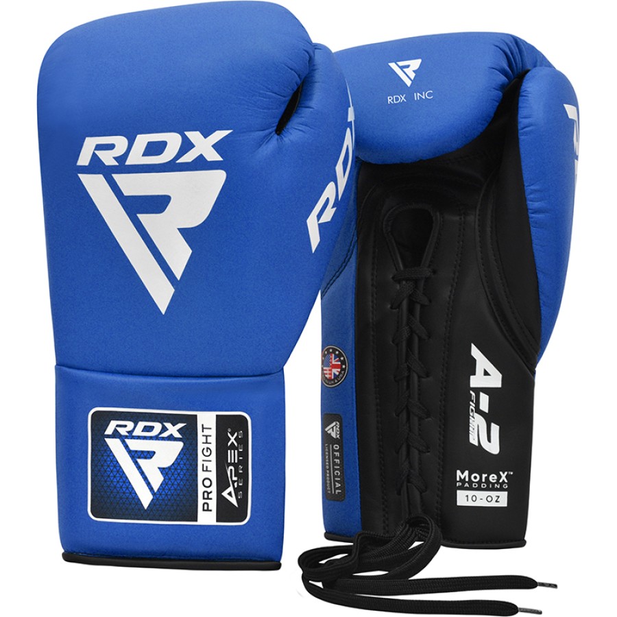 BOXING GLOVES PRO FIGHT APEX A2 BLUE-10oz
