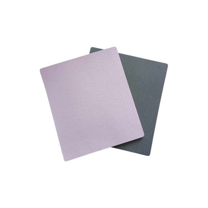 Anti slip Lila/Black Pad for Pilates 30x35x0.6 cm Pro-Fit