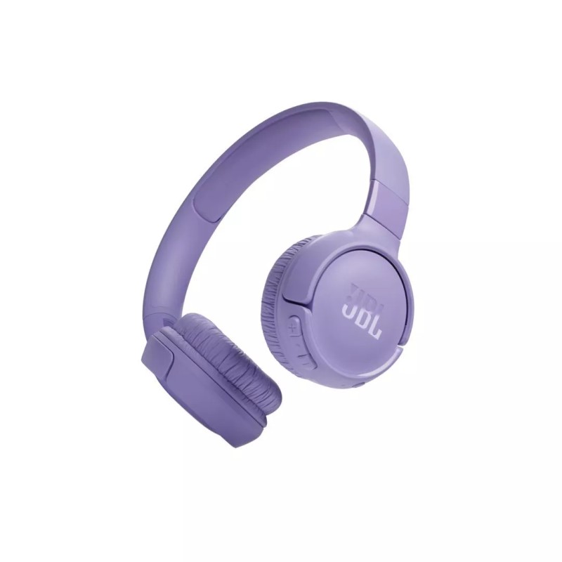 JBL Tune 520BT, On-Ear Bluetooth Headphones, Multipoint, APP, (Purple)