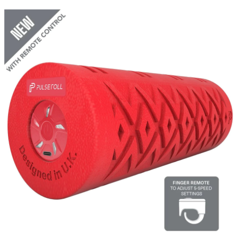 VYB PRO VIBRATING FOAM ROLLER (RED)