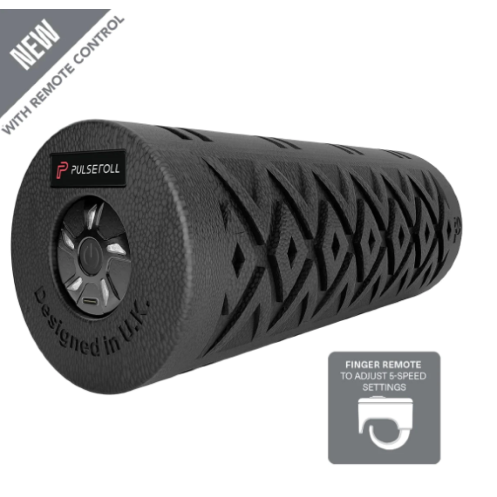 VYB PRO VIBRATING FOAM ROLLER (BLACK)