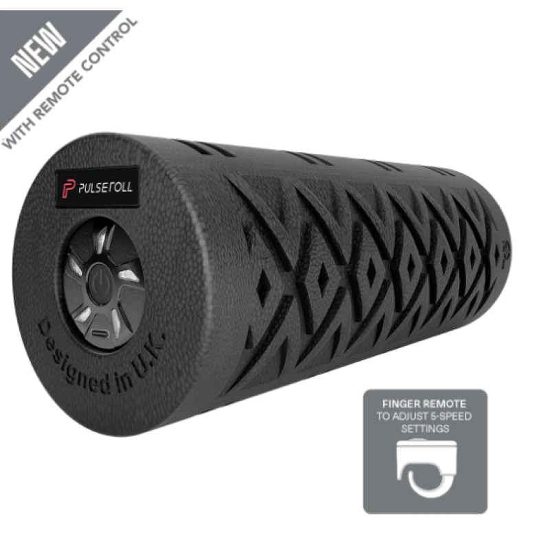 VYB PRO VIBRATING FOAM ROLLER (BLACK)