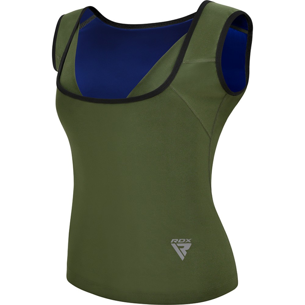 SWEAT VEST WOMEN'S W1 ARMY GREEN-L