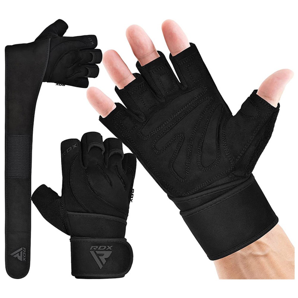GYM GLOVE MICRO BLACK PLUS-L
