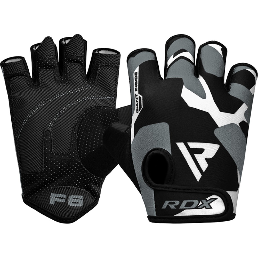 GYM GLOVES SUMBLIMATION F6 GRAY-XL