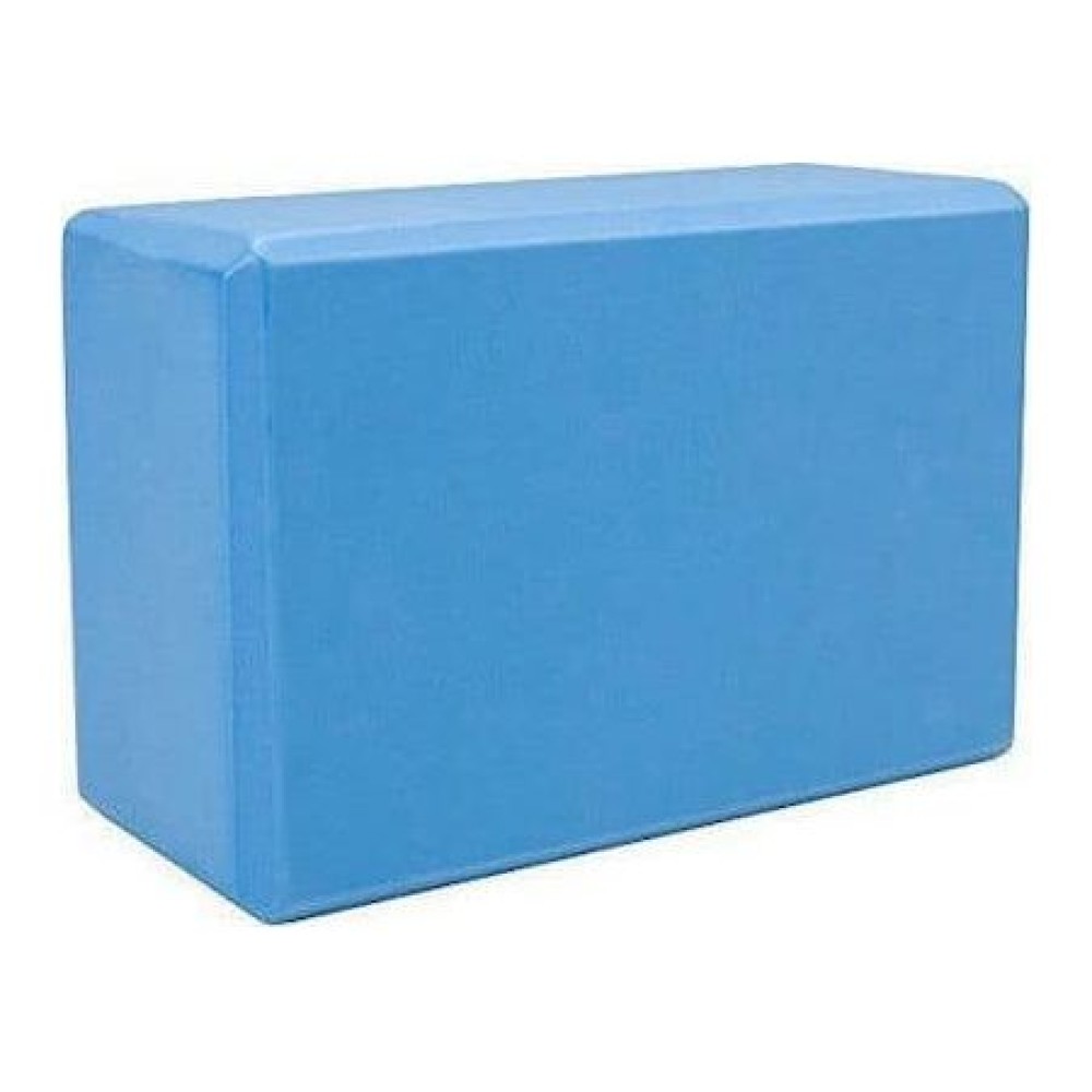 Yoga block μπλε