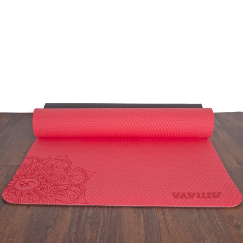 TWO-TONE T.P.E. YOGA MAT