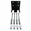 Vertical wall mount for 2 Olympic bars