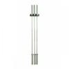 Vertical wall support for 3 Olympic bars
