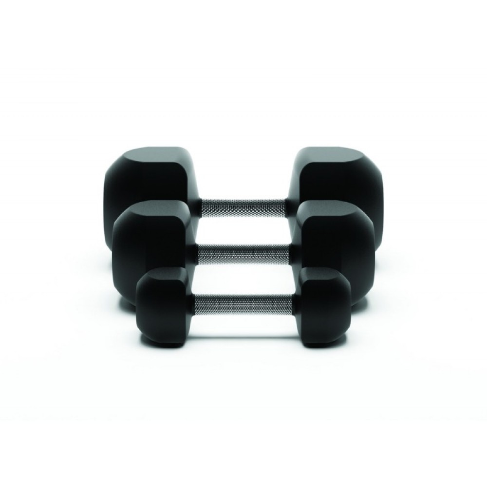 AMAYA RUBBER DUMBBELLS ΖΕΥΓΑΡΙ  10kg