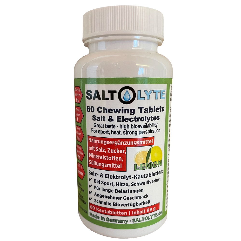 SALTOLYTE 60 ELECTROLYTE ΜΑΣΩΜΕΝΕΣ ΤΑΜΠΛΕΤΕΣ (ΛΕΜΟΝΙ)