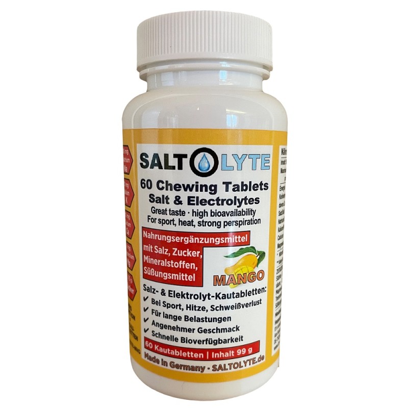 SALTOLYTE 60 ELECTROLYTE ΜΑΣΩΜΕΝΕΣ ΤΑΜΠΛΕΤΕΣ (ΜΑΝΓΚΟ)