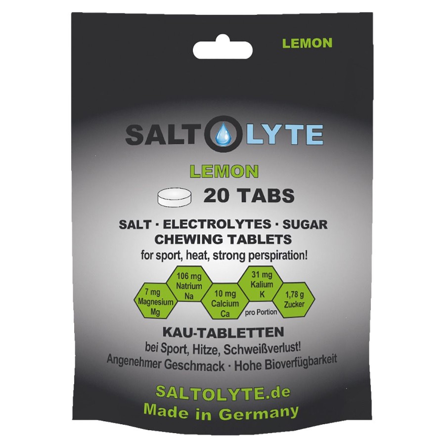 SALTOLYTE 20 TABS Salt & Electrolytes Chewing Tablets - ΛΕΜΟΝΙ