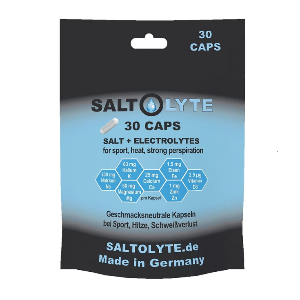 SALTOLYTE 100 CAPSULES (SALT & ELECTROLYTES)
