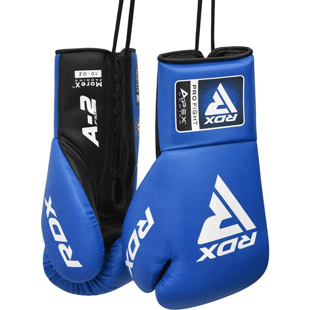 BOXING GLOVES PRO FIGHT APEX A2 BLUE-10oz