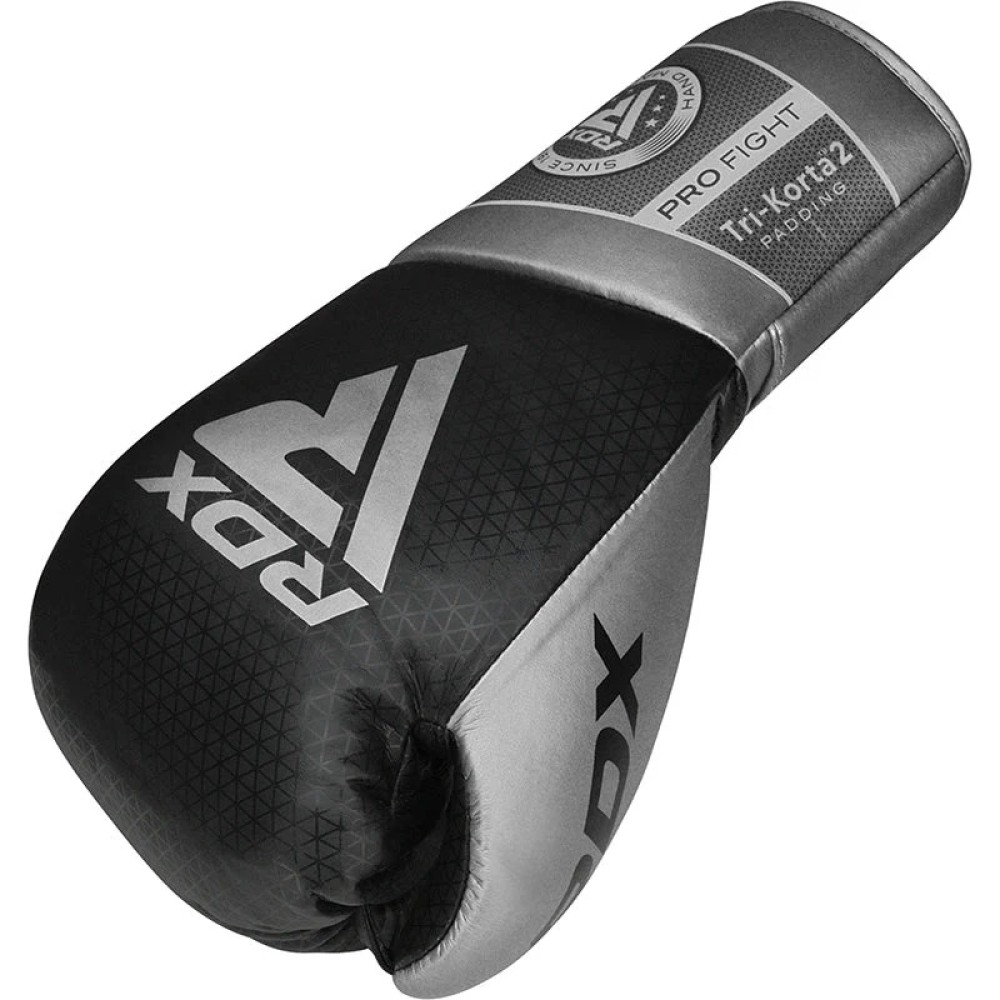 BOXING GLOVES MARK PRO FIGHT TRI KORTA 2 SILVER 8ΟΖ