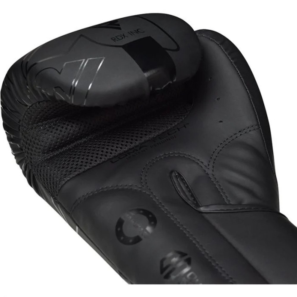 BOXING GLOVES F6 MATTE BLACK-10OZ