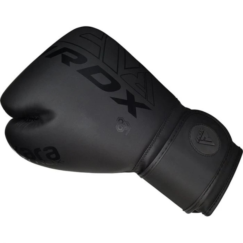 BOXING GLOVES F6 MATTE BLACK-10OZ