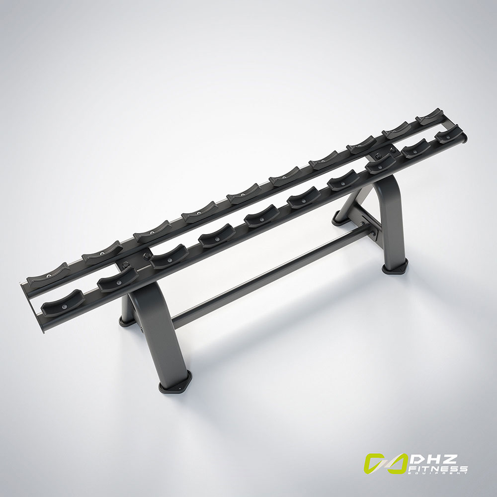 1-Tier 10 Pair Dumbbell Rack