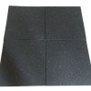 Rubber Floor 1000x1000x10mm black and white dot Pro-Fit