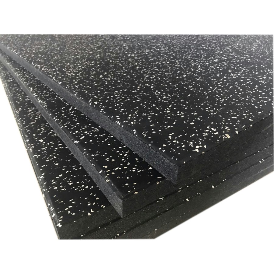 Super floor mat 1000*1000*20mm / black & white dot Pro-Fit