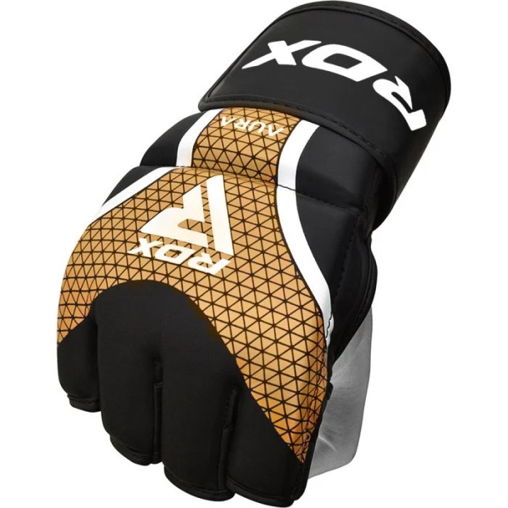 GRAPPLING GLOVES AURA PLUS T-17 BLACK GOLDEN -L