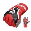 GRAPPLING GLOVES AURA PLUS T-17 RED/BLACK -M