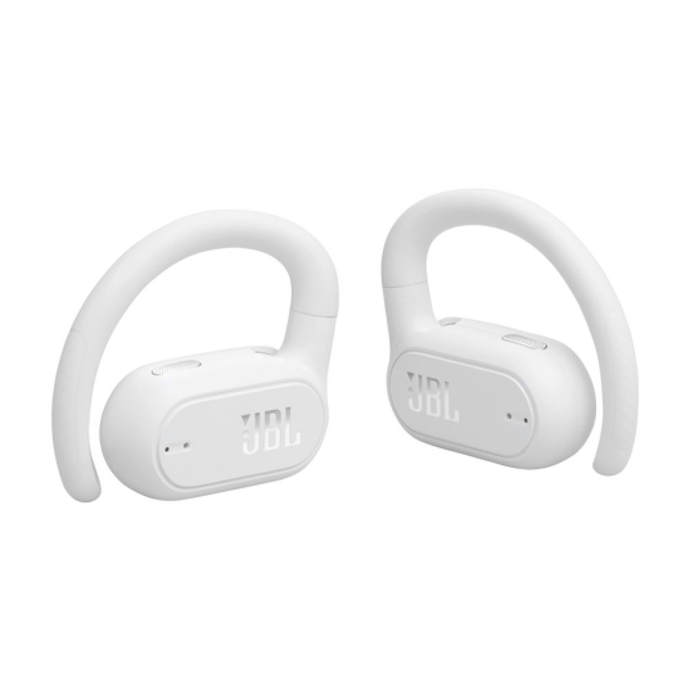 JBL Soundgear Sense, True Wireless Open-Ear Headphones, IP54, Touch, Neckband, (White)