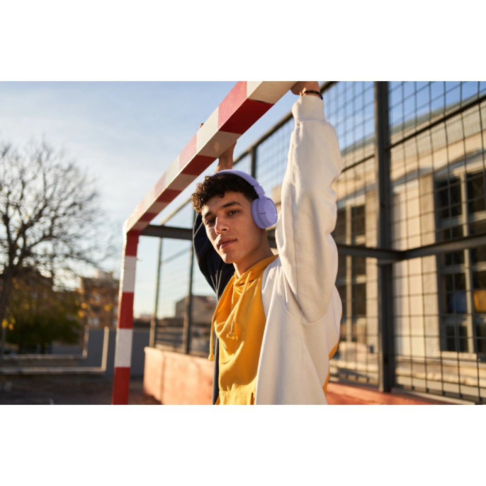 JBL Tune 520BT, On-Ear Bluetooth Headphones, Multipoint, APP, (Purple)