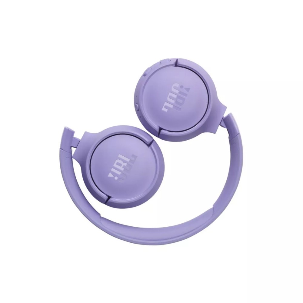 JBL Tune 520BT, On-Ear Bluetooth Headphones, Multipoint, APP, (Purple)