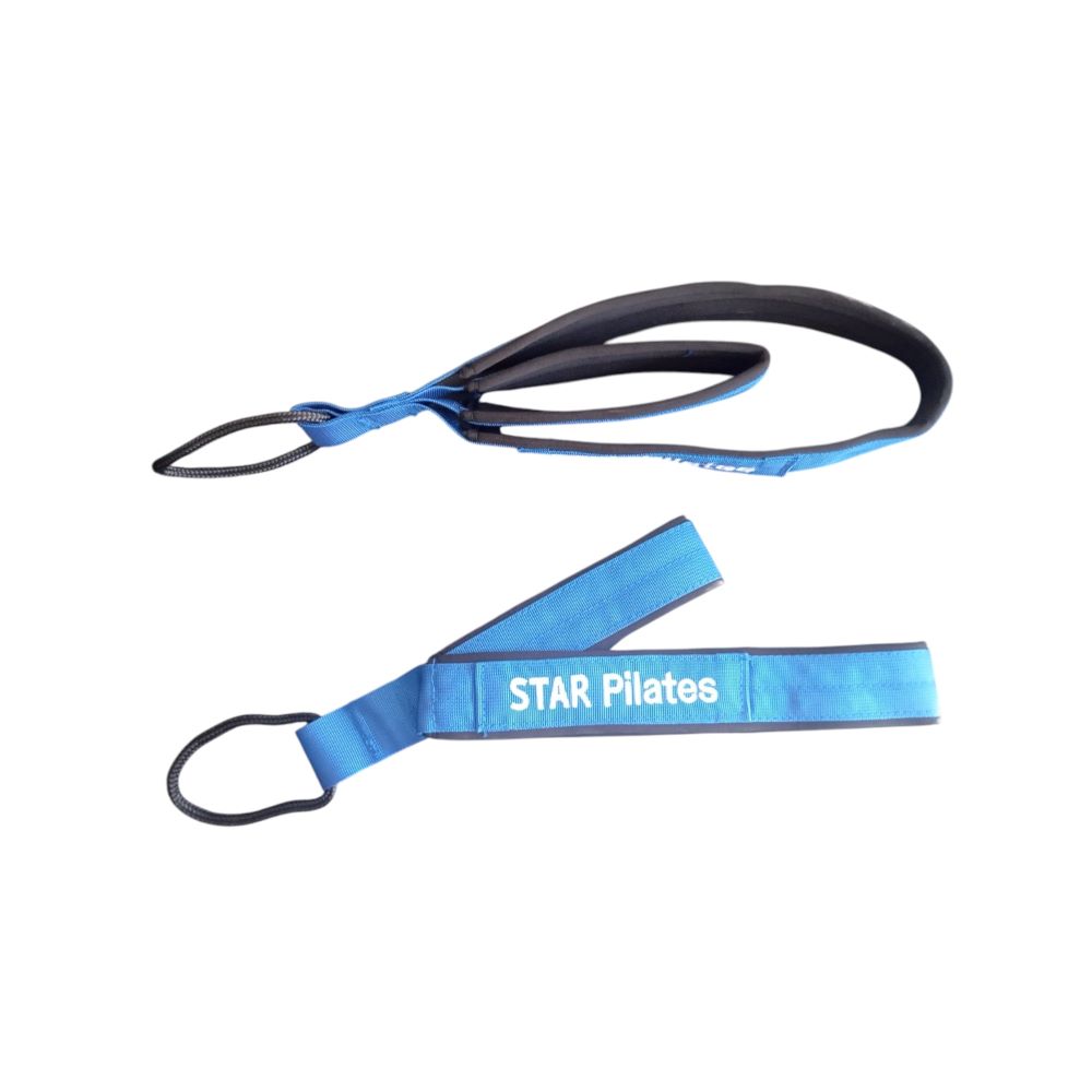 Διπλή Λαβή "Star pilates" Velvet Blue